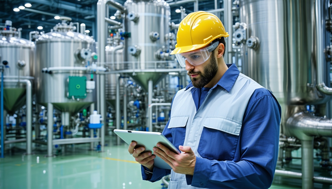 chemical manufacturing facility erp software