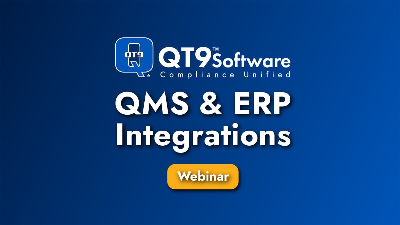 QMS & ERP Integrations