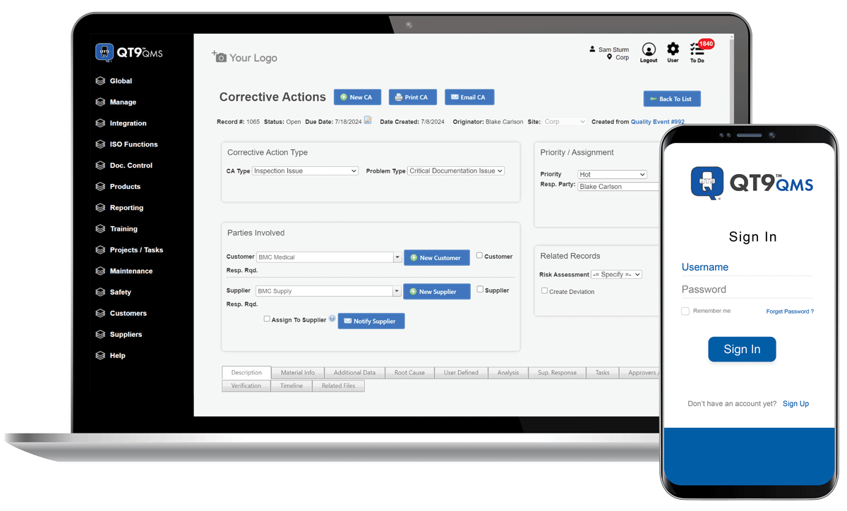 QT9 QMS Software by QT9 Software | Quality Management System